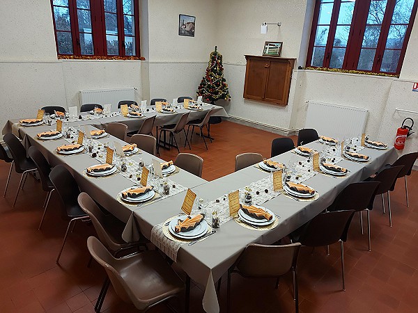 repas des ainés à St Quentin sur Nohain